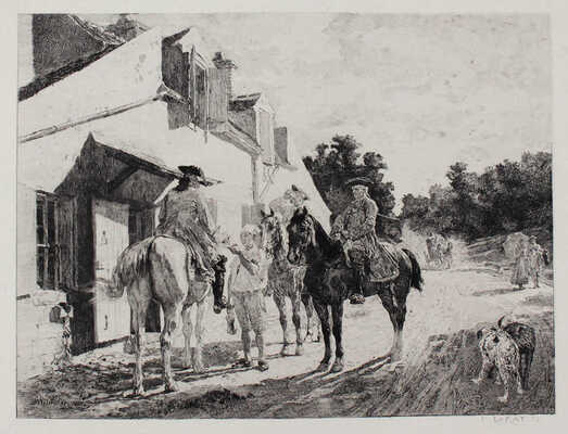 Мейсонье Жан-Луи-Эрнест. Жанровая сцена